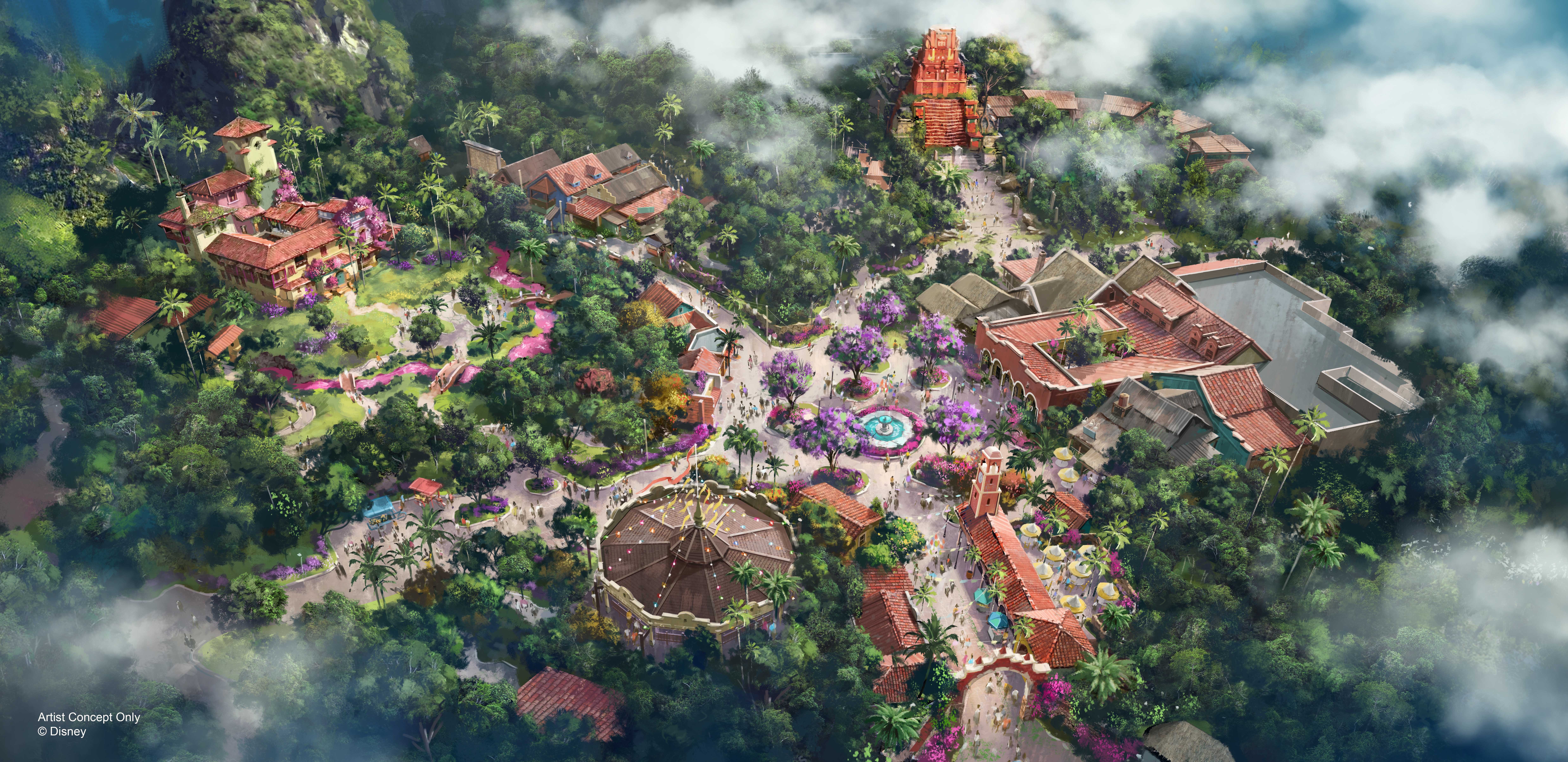 New Dinoland rendering