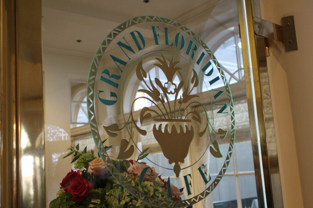 Grand Floridian Cafe Glass