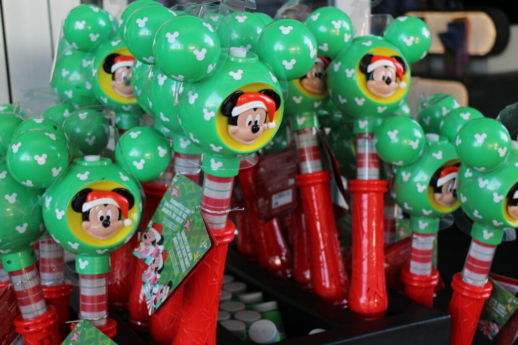 Mickey Mouse shaped bubbles wands